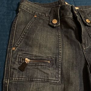 Karen Millen fit & flare jeans mid rise.